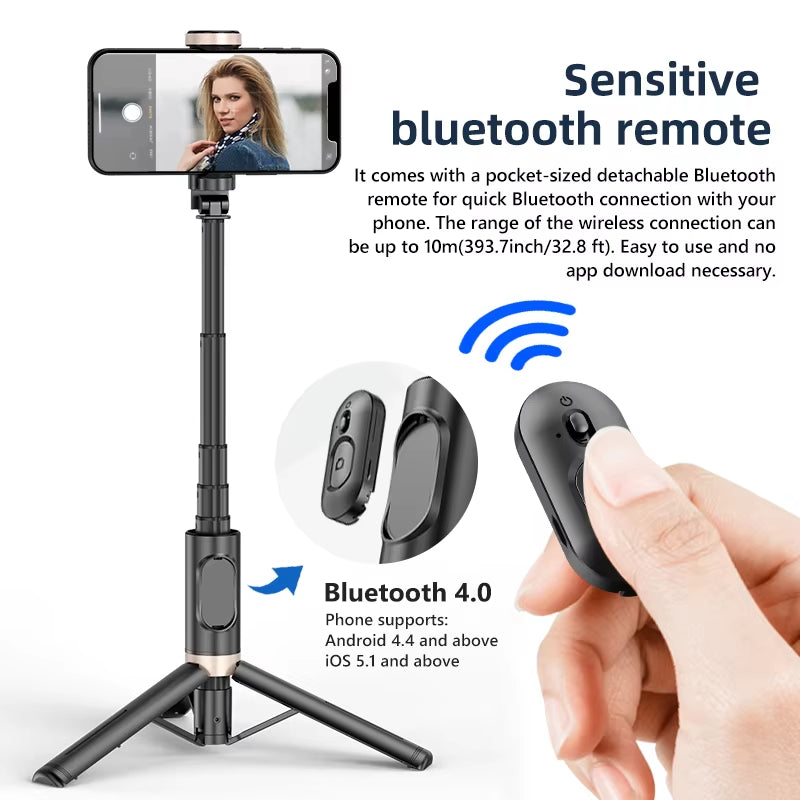 Bluetooth Wireless Handheld Selfie Stick